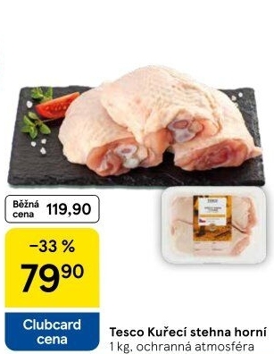 Kuřecí stehna Tesco