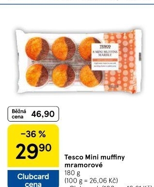 Muffiny mini Tesco