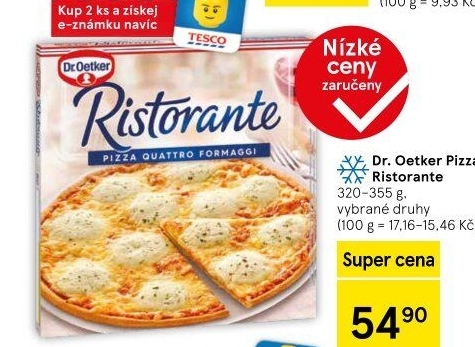 Pizza mražená Ristorante Dr. Oetker