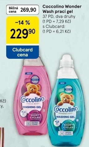 Prací gel Coccolino