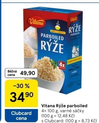 Rýže parboiled Vitana
