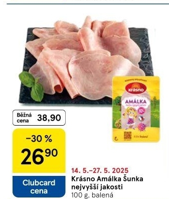 Šunka Amálka nejvyšší jakosti Krásno