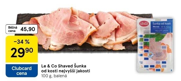 Šunka od kosti nejvyšší jakosti LE&