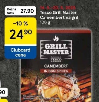 Sýr Camembert na gril Grill Master Tesco