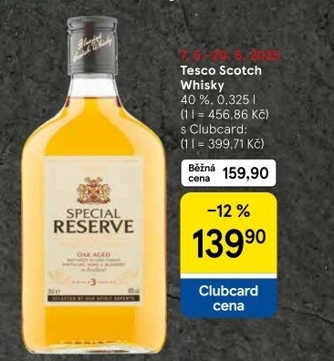 Whisky Special Scotch Tesco