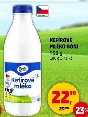 Kefírové mléko Boni