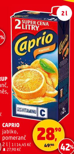 Nápoj Caprio