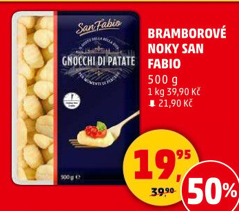 Noky bramborové San Fabio