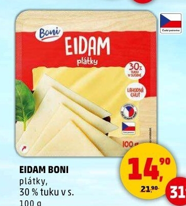 Sýr Eidam 30% Boni