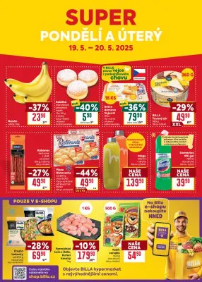 akční leták BILLA 14.5.2025-20.5.2025