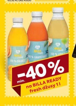 BILLA READY fresh džusy 1 l