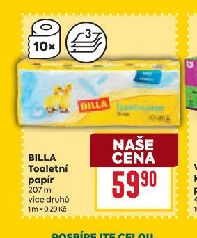 BILLA Toaletní papír