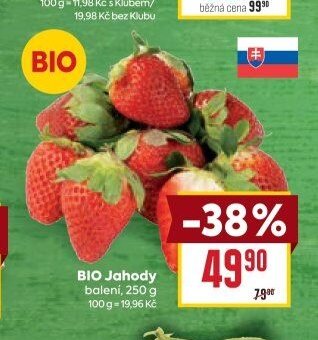 BIO Jahody