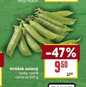Hrášek zelený