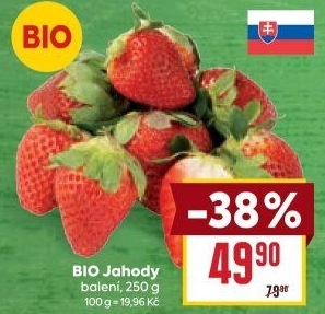 Jahody bio