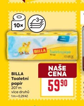 BILLA Toaletní papír