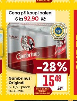 Gambrinus Originál