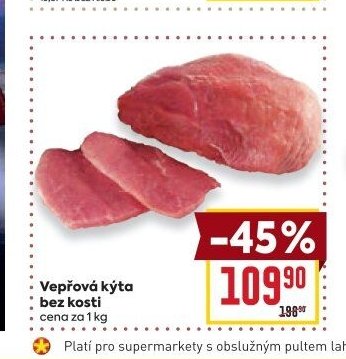 Vepřová kýta bez kosti