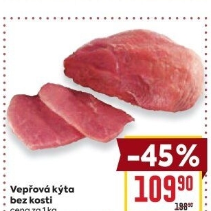 Vepřová kýta bez kosti