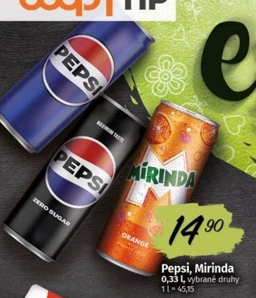 Limonáda Pepsi