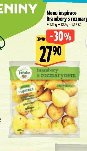 Menu inspirace Brambory s rozmarýnem