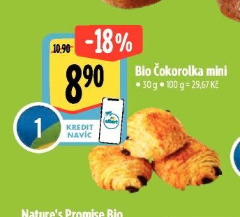 Bio Čokorolka mini