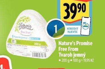 Nature's Promise Free From Tvaroh jemný