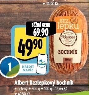 Bochník bez lepku Albert