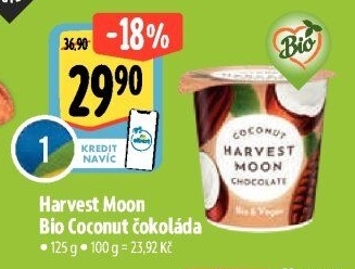 Jogurt rostlinný bio bez laktózy Harvest Moon
