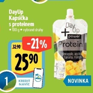Kapsička ovocná Protein Day Up