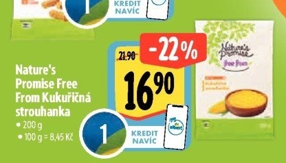 Kukuřičná strouhanka Free From Nature'