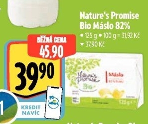 Máslo bio Nature'