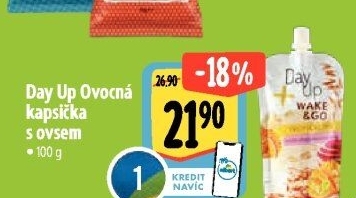 Ovocná kapsička bez lepku Day Up