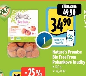 Pohankové hrudky bio Free From Nature'