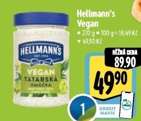 Produkty Vegan Hellmann'