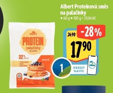 Směs proteinová na palačinky Albert