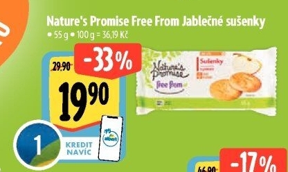 Sušenky Free From Nature'