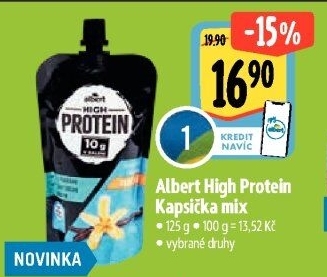 High protein kapsička Albert