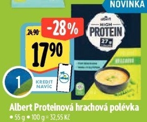 Instantní polévka proteinová Albert