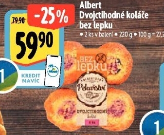 Koláče bez lepku Dvojctihodné Albert