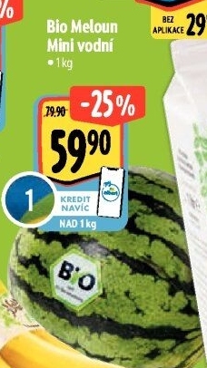 Meloun vodní Baby bio