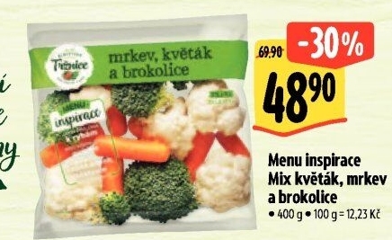 Mix zeleninový Menu inspirace Albert