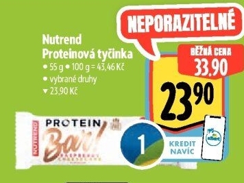 Proteinová tyčinka Nutrend