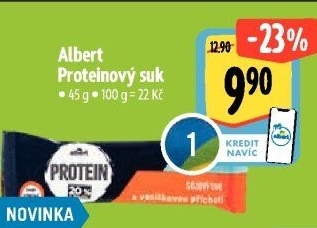 Proteinový suk Albert