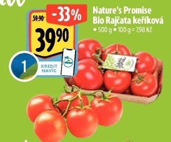 Rajčata keříková bio Nature'