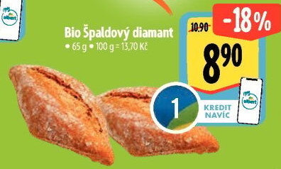 Špaldové pečivo bio
