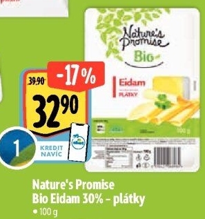 Sýr Eidam bio Nature'