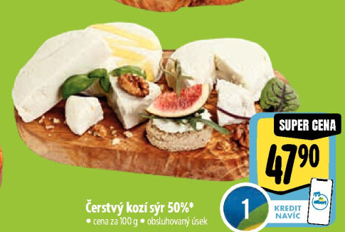 Sýr kozí čerstvý