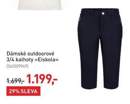 Dámské outdoorové 3/4 kalhoty »Eiskola«