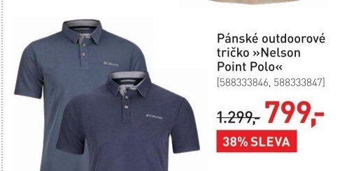 Pánské outdoorové tričko »Nelson Point Polo«